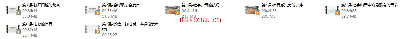 30天让你拥有好声音训练课