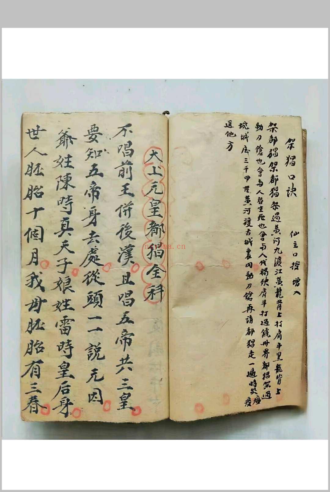 元皇竹-太上元皇行㑚都猖科