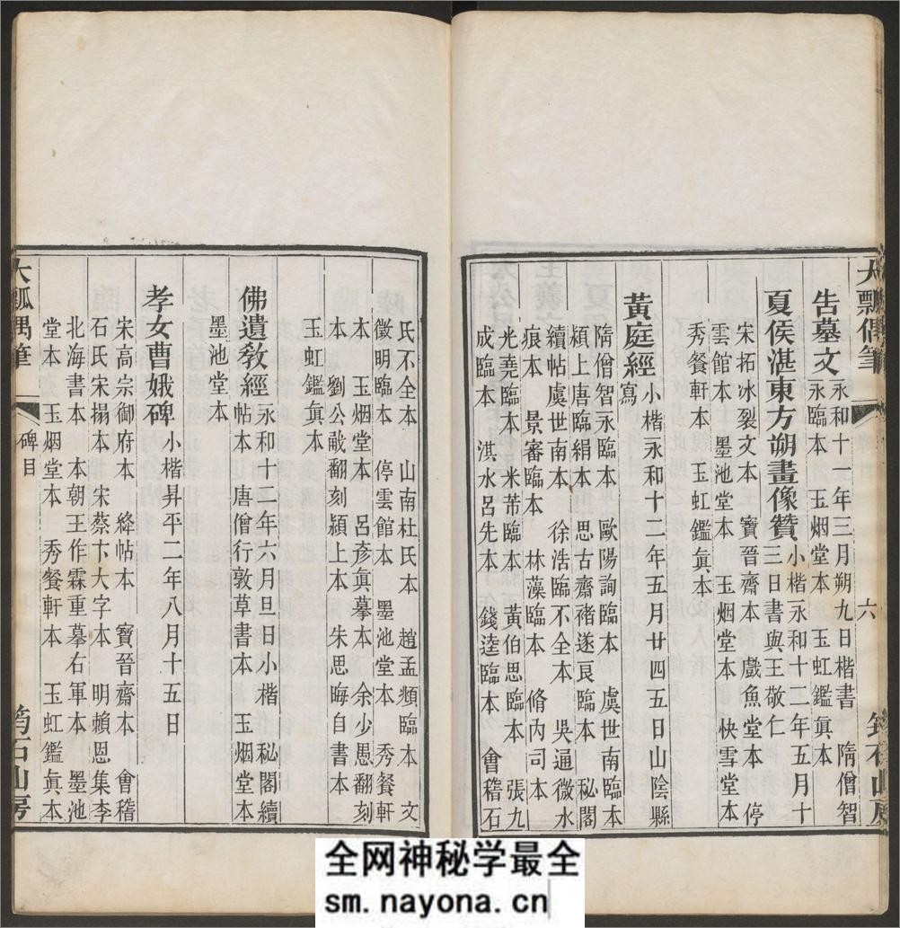 大瓢偶笔.8卷.总碑目.1卷.铁函斋书跋.4卷.杨宾撰.杨霈编.道光27年粤东粮道署校刊 - 第20页预览图