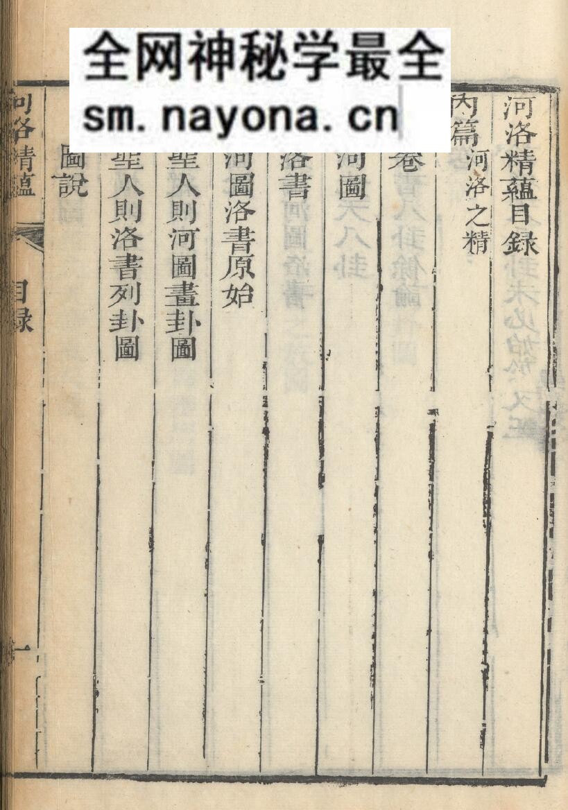 《河洛精蕴》九卷.清.江永.着.清乾隆三十九年刻本