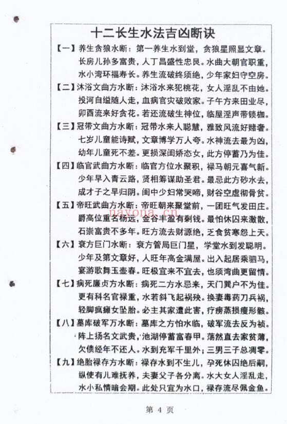 《三合风水理气手册》三合风水简明手册 167页 堪舆阳宅 第4张-古籍汇典 《三合风水理气手册》三合风水简明手册 167页 堪舆阳宅 第4张