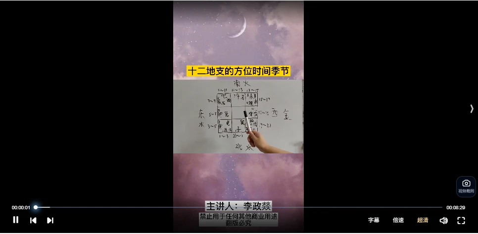 Blind School BaZi Foundations and Ten Gods System Course: 70 Lessons original course material 3