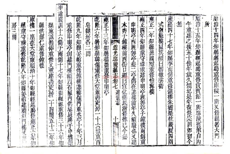 道光鄢陵县志十八卷 何鄂联修 洪符孙纂清道光十二年(1832)刻本pdf下载 | 东北地区 | 县志下载 | 中国地方史志网