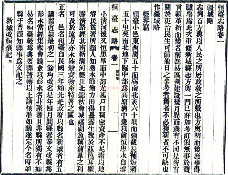 [民国]桓台志略：3卷 (清)袁励杰修  民国二十二年[1933] 铅印本.pdf下载 | 华北地区 | 县志下载 | 中国地方史志网