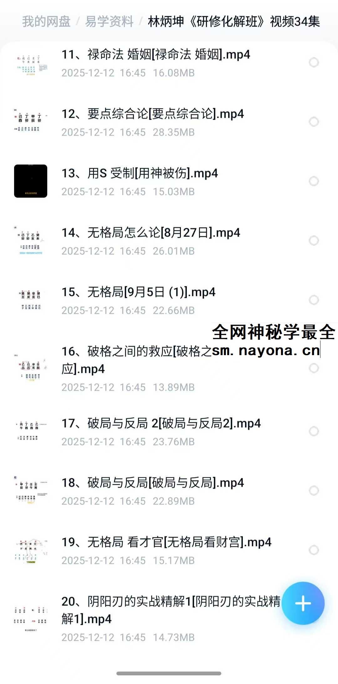 林炳坤 研修化解班 视频34集