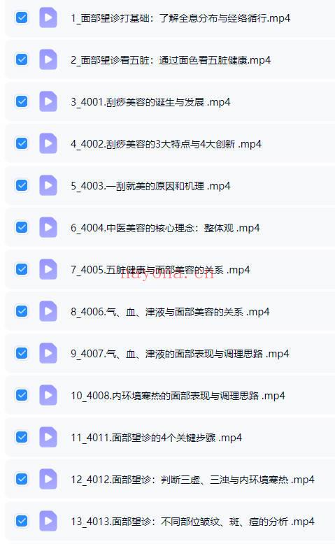 张秀勤亲授：全息刮痧系列课大合集  音频课+视频课 共245集