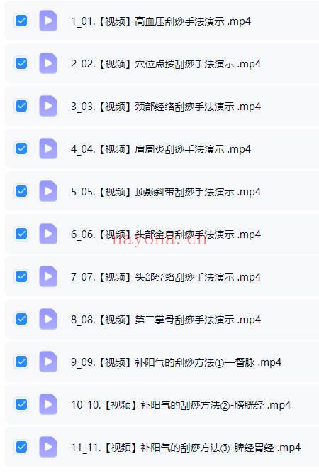 张秀勤亲授：全息刮痧系列课大合集  音频课+视频课 共245集