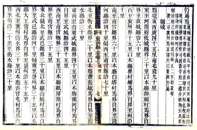 ［嘉庆］枣强县志二十卷 任衔蕙纂修 嘉庆八年（1803）刻本.
