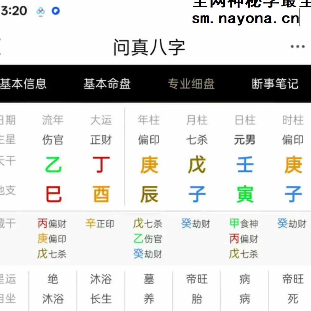 R012 问真 八字钻石VIP版