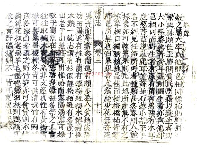［康熙］文县志八卷 江景瑞纂修 康熙四十一年（1702）刻本.