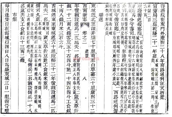 ［同治］西宁新志十卷 寅康等修 杨笃纂 同治十二年（1873）宏州书院刻本.
