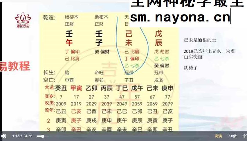 【如是禅说讲堂】四柱8字-大运流年流月应期 视频18集