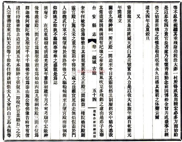 台安县志五卷 孙维善修 民国十九年[1930年] 铅印本 PDF下载 | 东北地区 | 县志下载 | 中国地方史志网