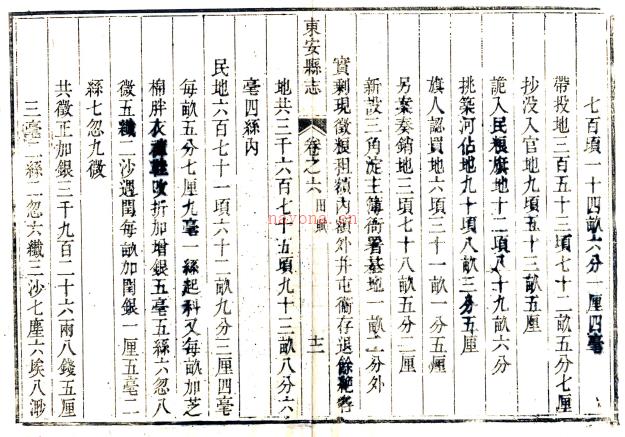 ［乾隆］东安县志二十二卷 李光昭修 周琰纂 乾隆十四年（1749）刻本 | 华北地区 | 县志下载 | 中国地方史志网
