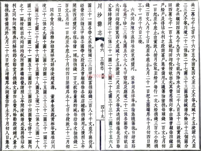 [民国]川沙厅志 方鸿铠/黄炎培编 民国二十六年铅印版