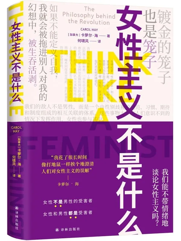 《女性主义不是什么》卡萝尔·海