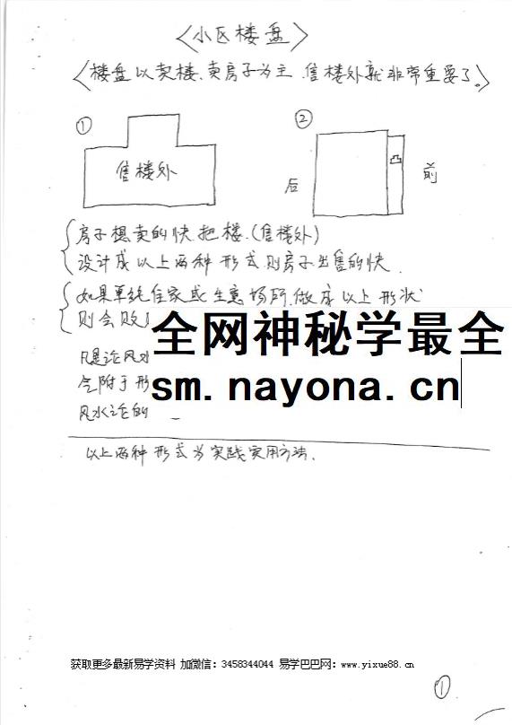 《民间三十个风水化解秘法》21页