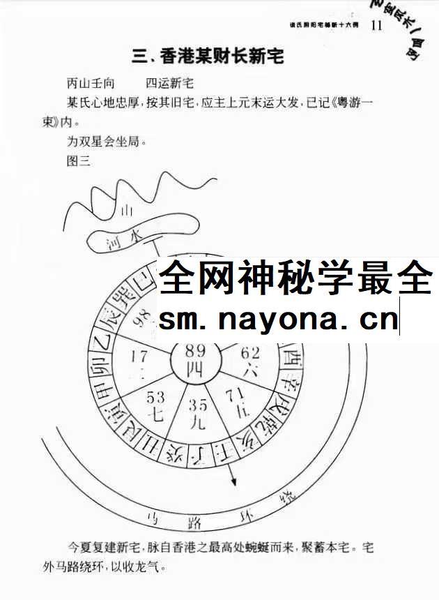 鲁木森《玄空风水100例》303页