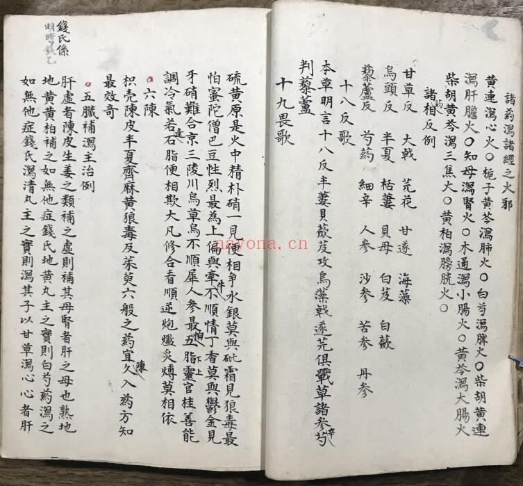 中医古籍《雷公炮灸》155页双页版 中医 第4张