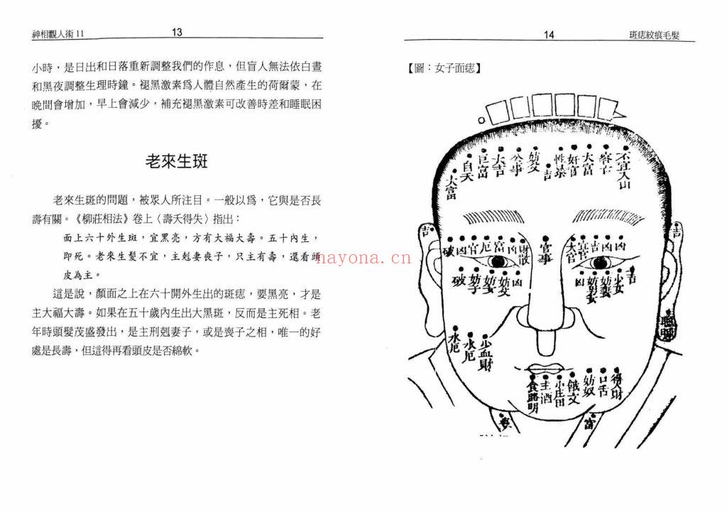 《斑痣纹痕毛发》9