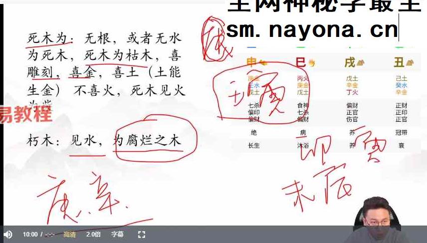 壹成老师2025年鬼谷四柱化解高阶班 视频26集 9小时