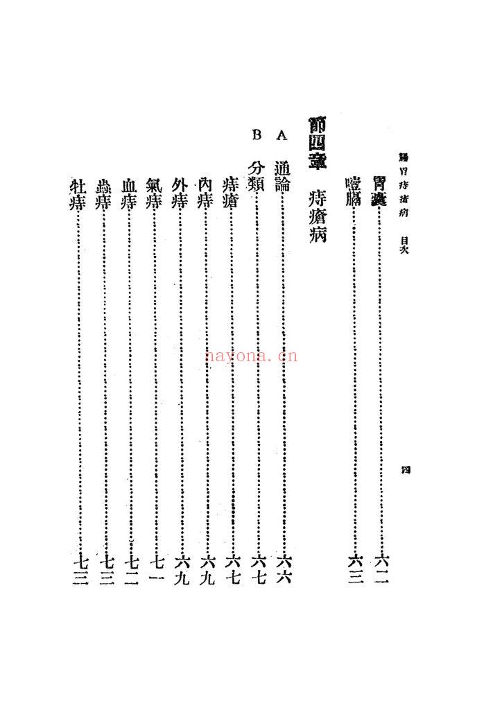 《肠胃病与痔疮病》民国25年9