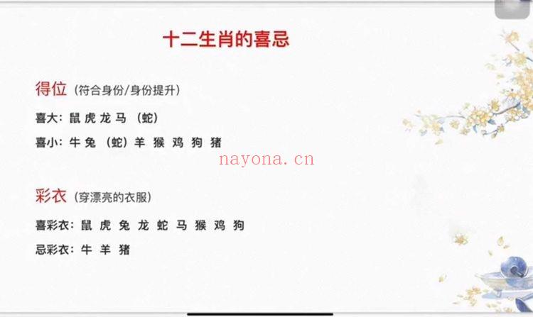宝艺《五行生肖姓名学》视频课10集