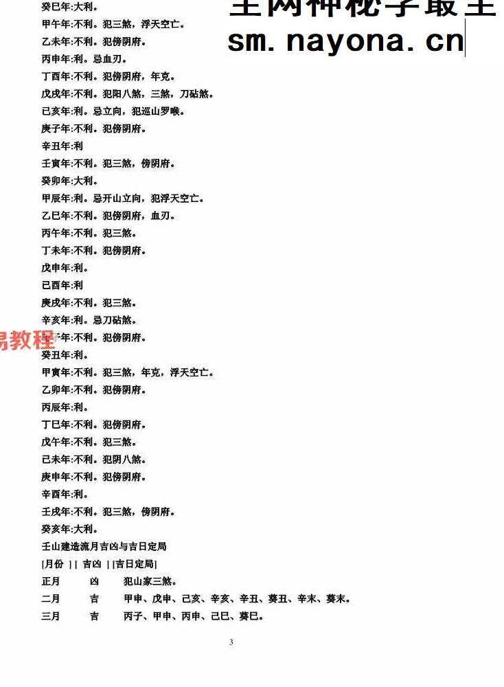 绝密二十四山年月日时吉凶定局详解104页pdf