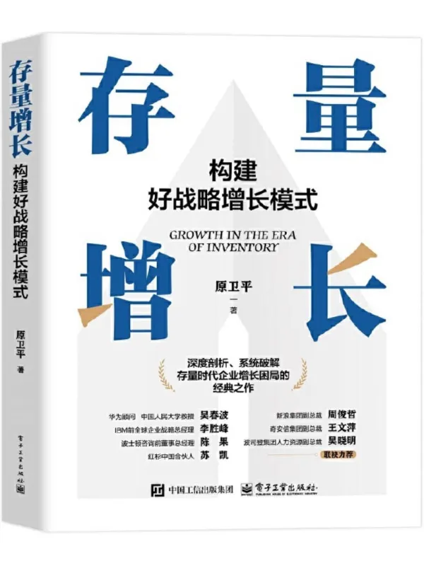 《存量增长:构建好战略增长模式》原卫平