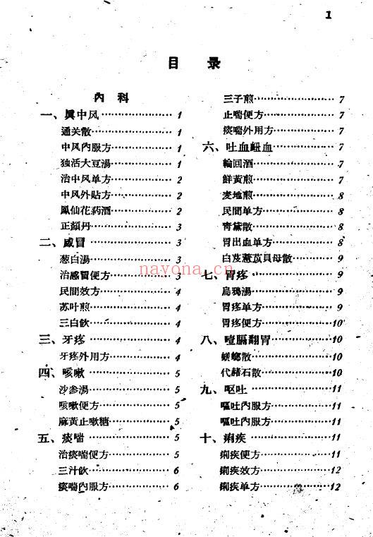 《民间灵验便方》三册 中医 第2张