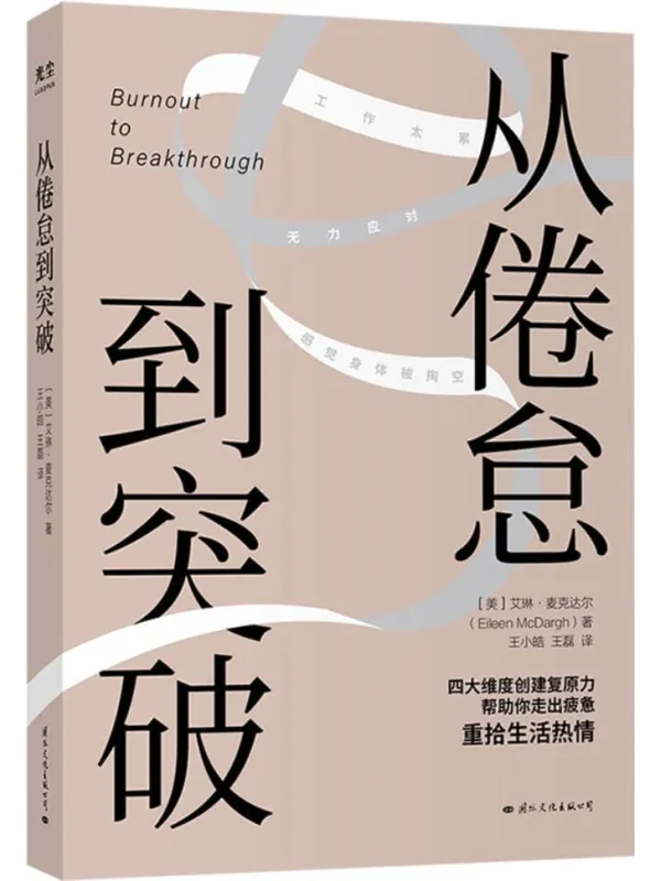《从倦怠到突破》【美】艾琳·麦克达尔
