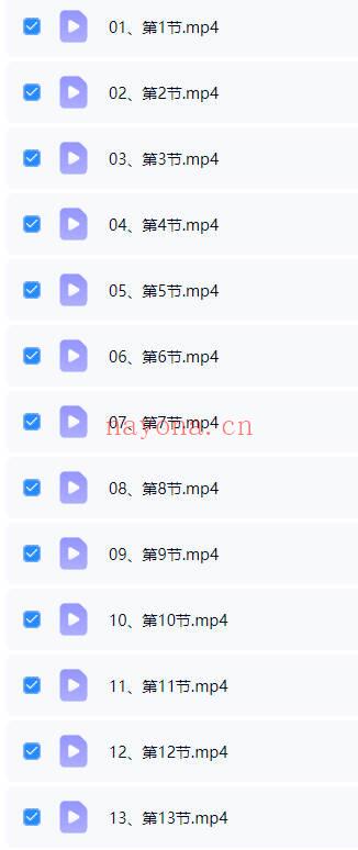 照明居士《识人术高级班》视频课28集