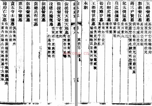 ［道光］榆林府志五十卷首一卷 李熙龄纂修 道光二十一年（1841）刻本 | 西北地区 | 县志下载 | 中国地方史志网