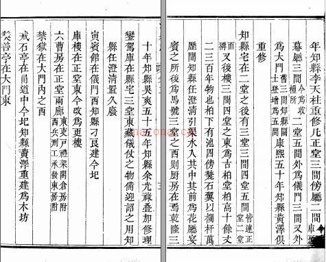 ［嘉庆］涉县志八卷 戚学标纂修 嘉庆四年（1799）刻本 | 华中地区 | 县志下载 | 中国地方史志网