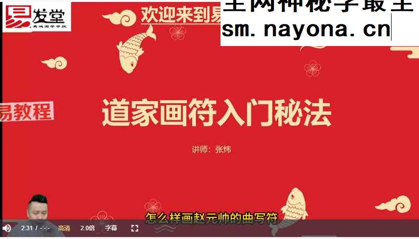 易法堂张炜八字弟子班道家化解篇视频14集