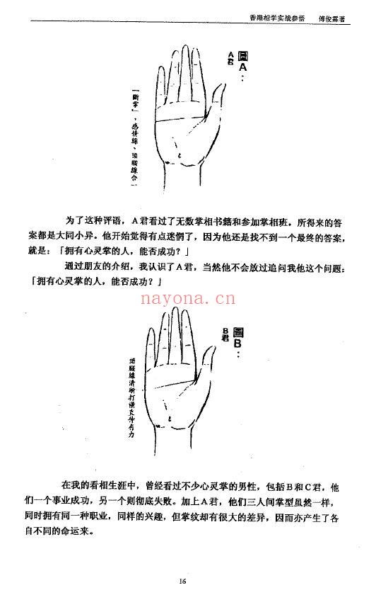 傅俊霖《香港相学实战参悟》189页 手相面相 第4张