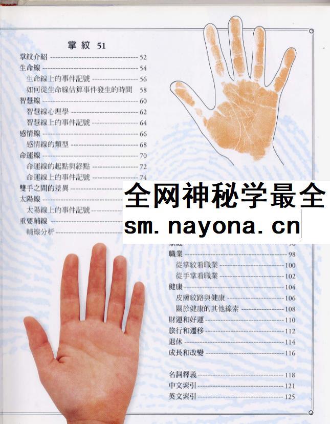 瑞德《看懂手相好简单》《手相学习百科》