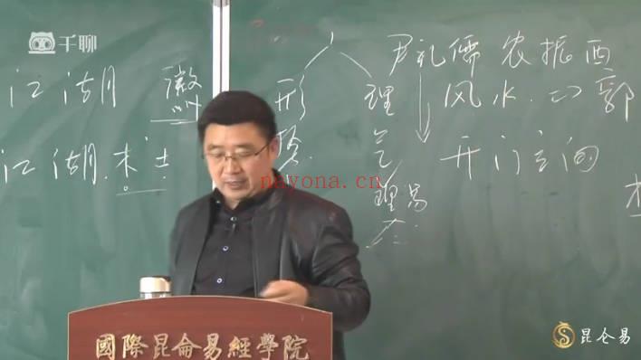 昆仑翟家老师《易学风水专业班》视频课73集