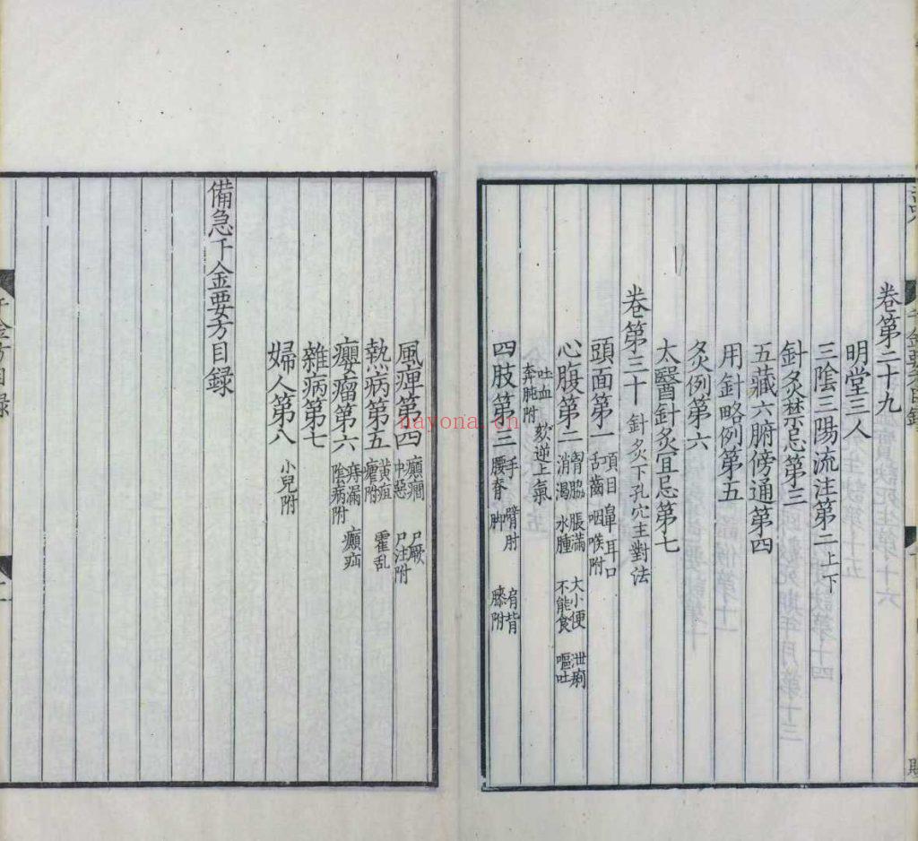 《备急千金要方》三十卷12