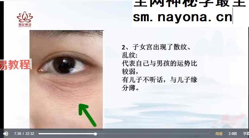 【如是禅说讲堂】麻衣相术视频30集