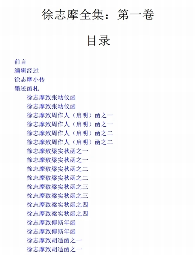 徐志摩全集 (徐志摩)插图 徐志摩全集 (徐志摩)插图