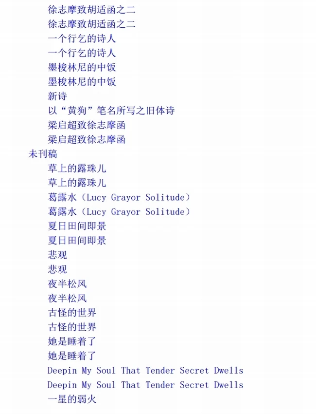徐志摩全集 (徐志摩)插图 徐志摩全集 (徐志摩)插图