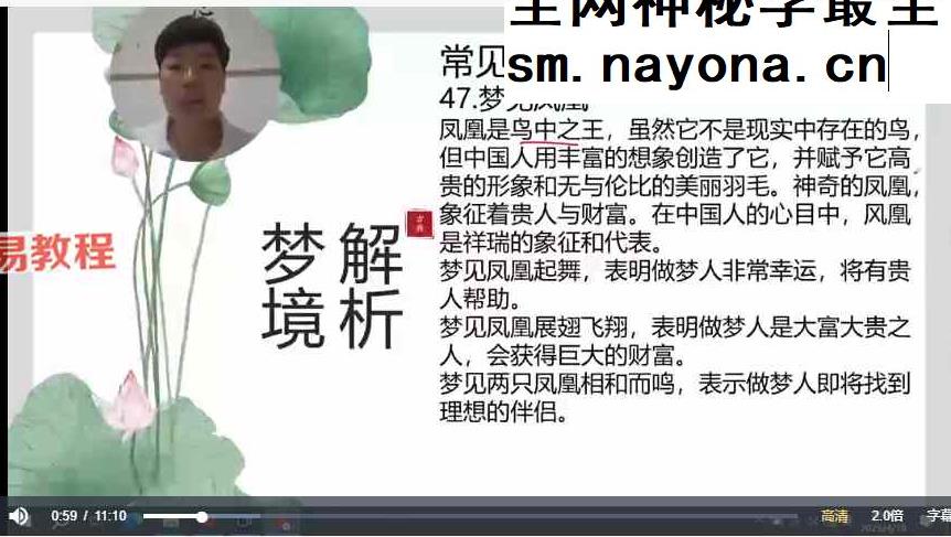 【如是禅说讲堂】梦境解析视频30集