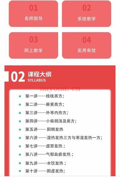 杨兆林《发热经方论治十讲》视频课