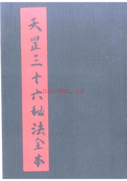 道家秘法《天罡三十六秘法全本》87页 易学 第1张
