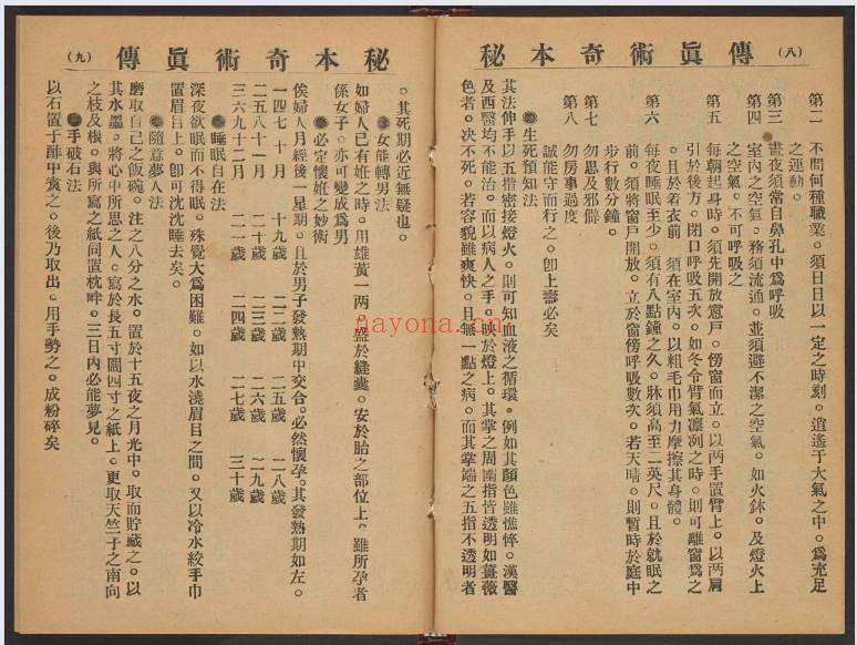 民国《秘本奇术真传》33双页.PDF电子版