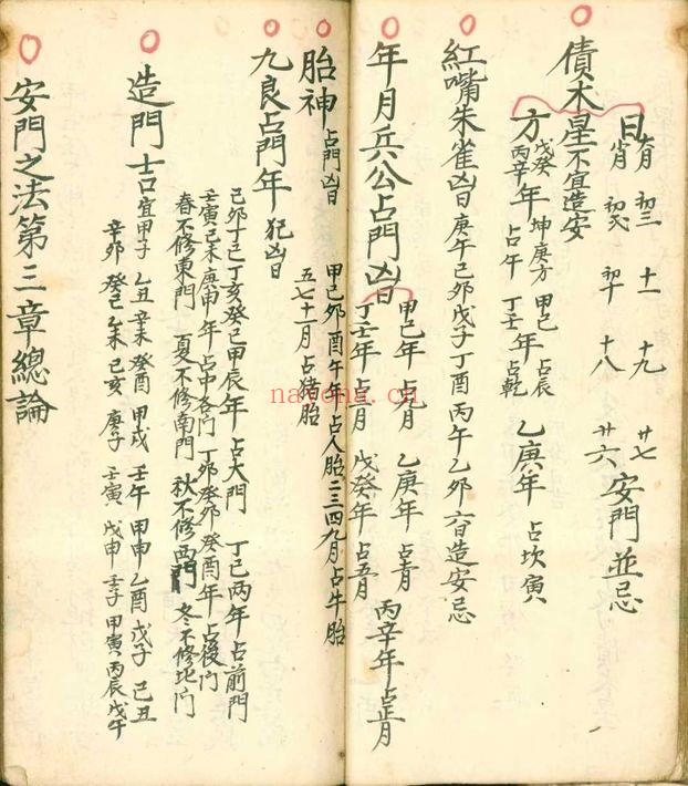 古籍《选择吉日通书》255页.PDF电子版
