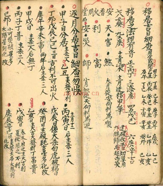 古籍《选择吉日通书》255页.PDF电子版