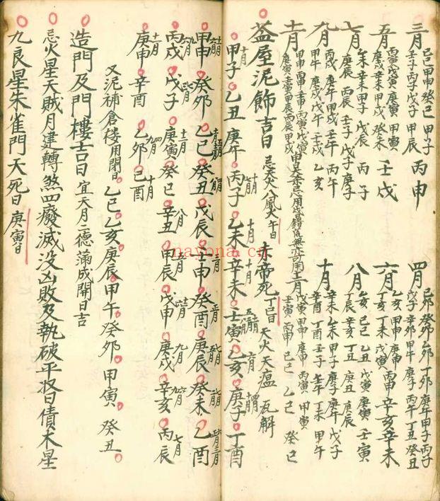 古籍《选择吉日通书》255页.PDF电子版