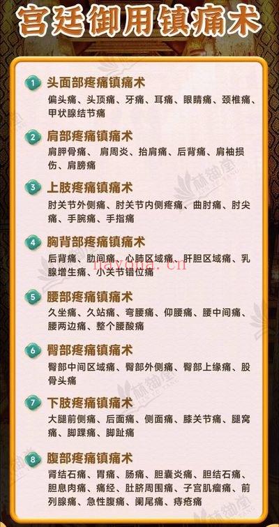 关舒晨老师《宫廷御用镇痛术》第2期 11集视频课